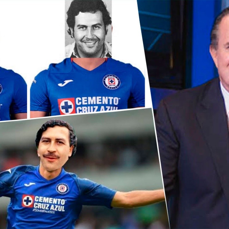 Se desatan los memes tras confundir a jugador de Cruz Azul con Pablo Escobar