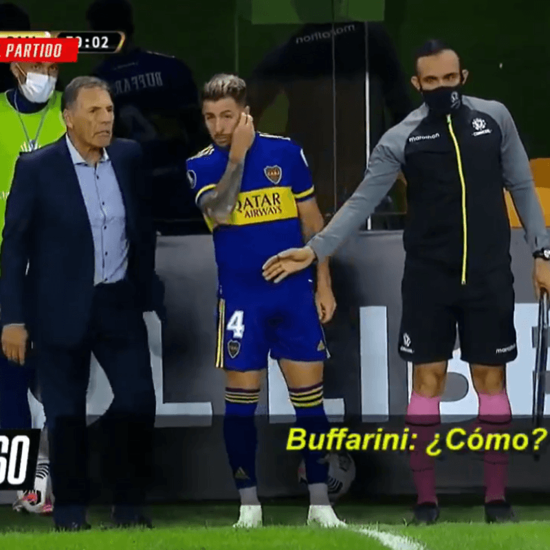 Video: Russo mandó a la cancha a Buffarini y pidió que "no hagan cag..."