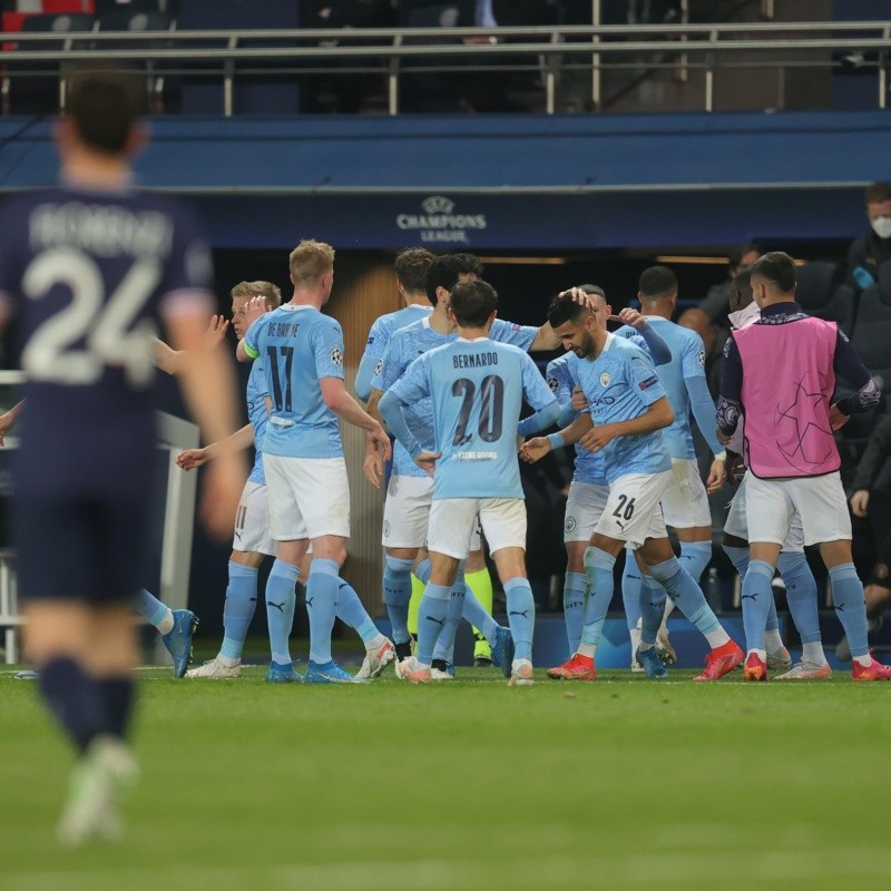 El City le remontó al PSG en 5 minutos y puso un pie en la final