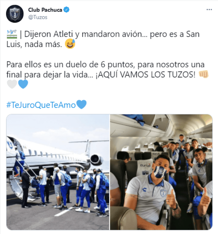 Pachuca trolleó a Atlético de San Luis