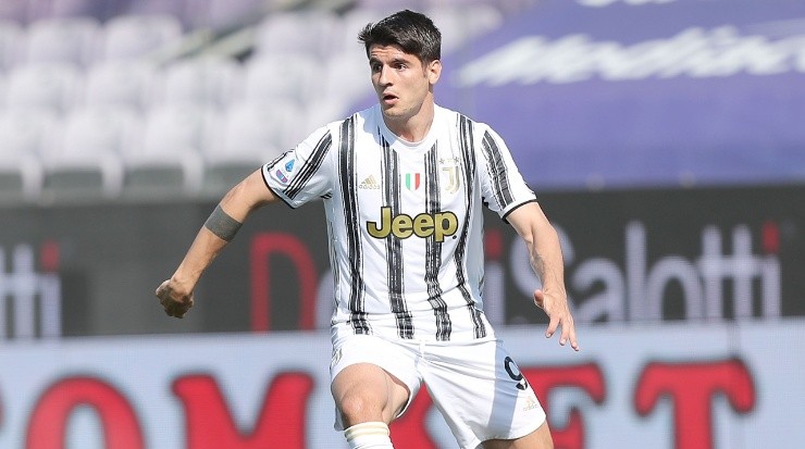 Morata is currently with Juventus on loan from Atletico (Getty).