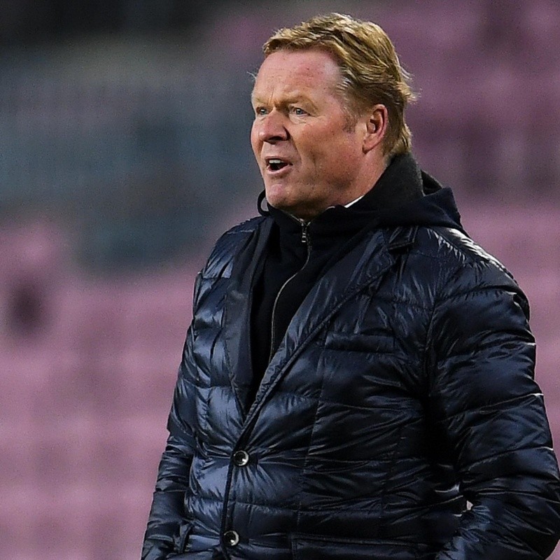 Durísima suspensión para Koeman: 2 fechas de y no estará ante el Atleti