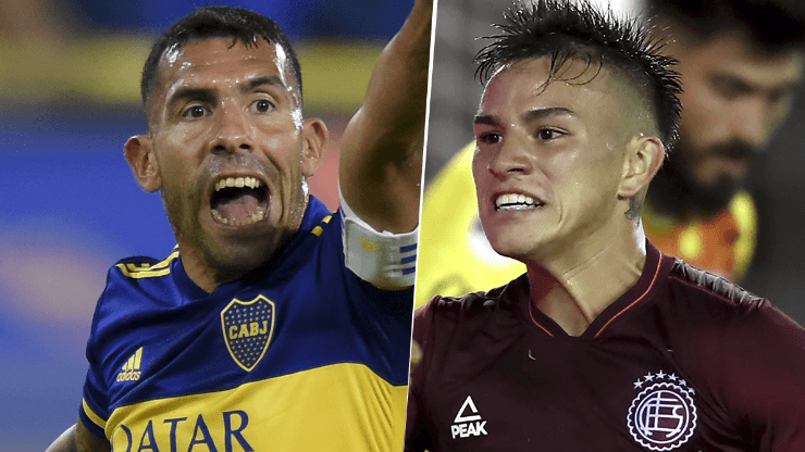 Boca Juniors vs. Lanús por la Copa de la Liga Profesional (Foto: Getty Images).