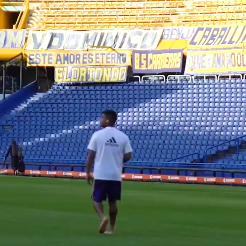 Por qué Fabra camina descalzo por los estadios antes de cada partido