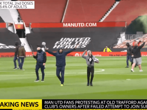 Caos en Old Trafford: hinchas invadieron el estadio antes de United-Liverpool