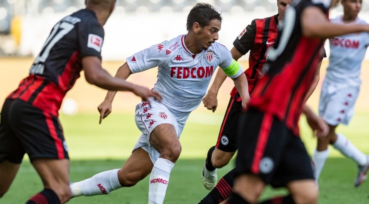 Wissam Ben Yedder of Monaco in action. (Getty)