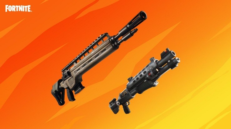 Dos armas favoritas salen de la bóveda en el nuevo parche de Fortnite