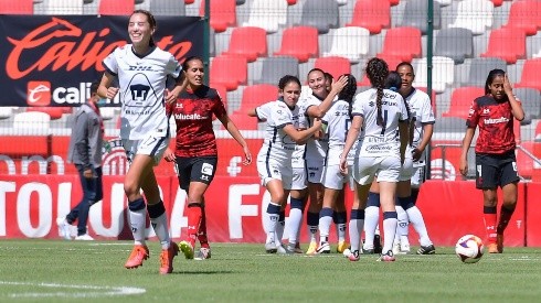 Pumas Femenil ganó 1 a 0 con un gol de Fabiola Santamaría.