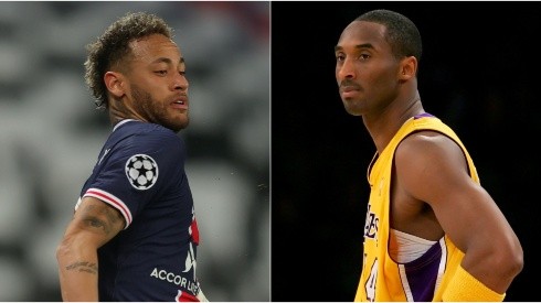 Neymar y Kobe Bryant