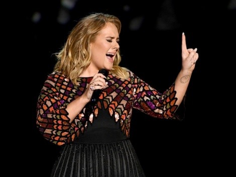 Adele y su inesperada postura futbolera que conquistó a un crack