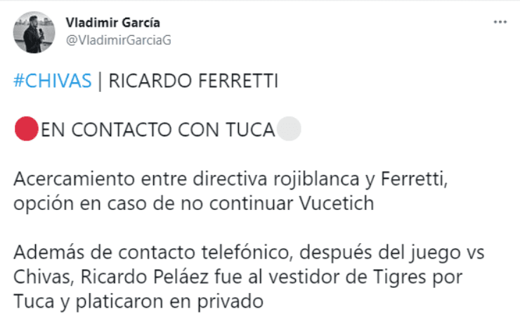 Ricardo Ferretti a Chivas