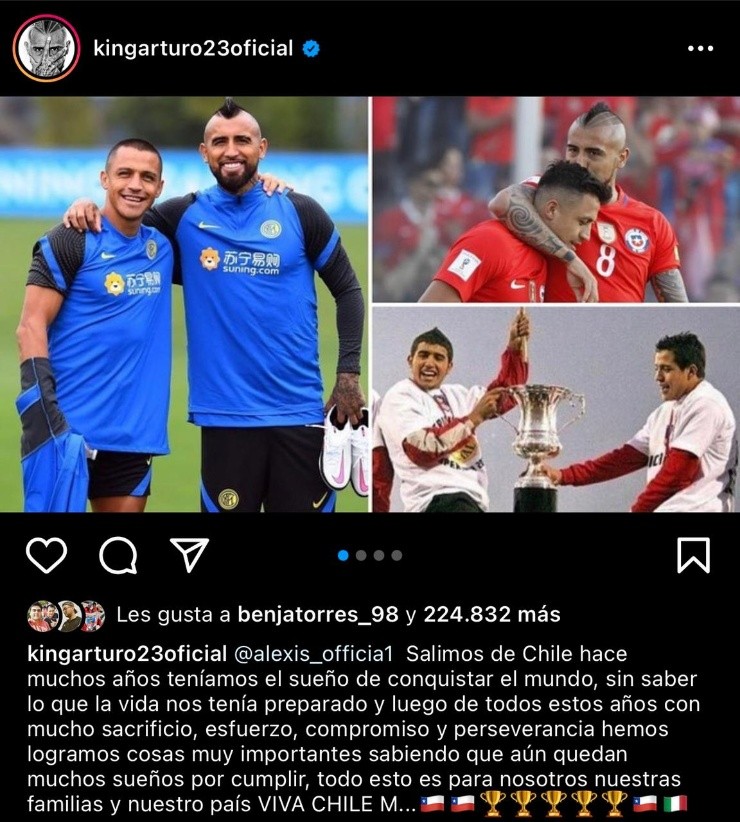 Arturo Vidal Alexis Sánchez