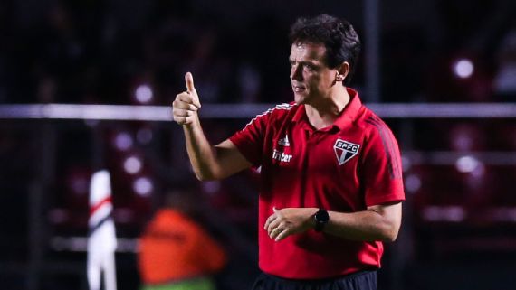 Santos avança para contratar Fernando Diniz, ex- técnico do São Paulo. (Foto: Getty Images)