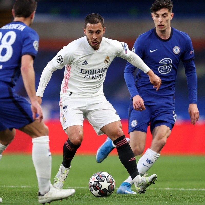 Hazard pidió perdón en sus redes por las risas tras la eliminación del Madrid