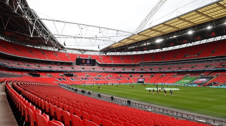 Wembley, home of the Euro 2020 final (Getty).