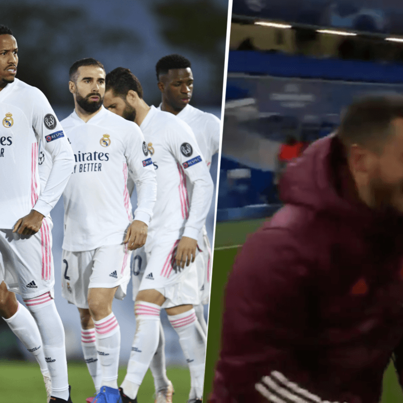 Sacan a la luz cómo reaccionó el plantel del Real Madrid al ver las risas de Hazard