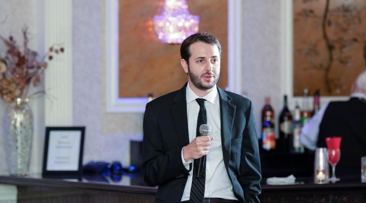 Kyle Wachtel at a conference.(Kyle Wachtel)