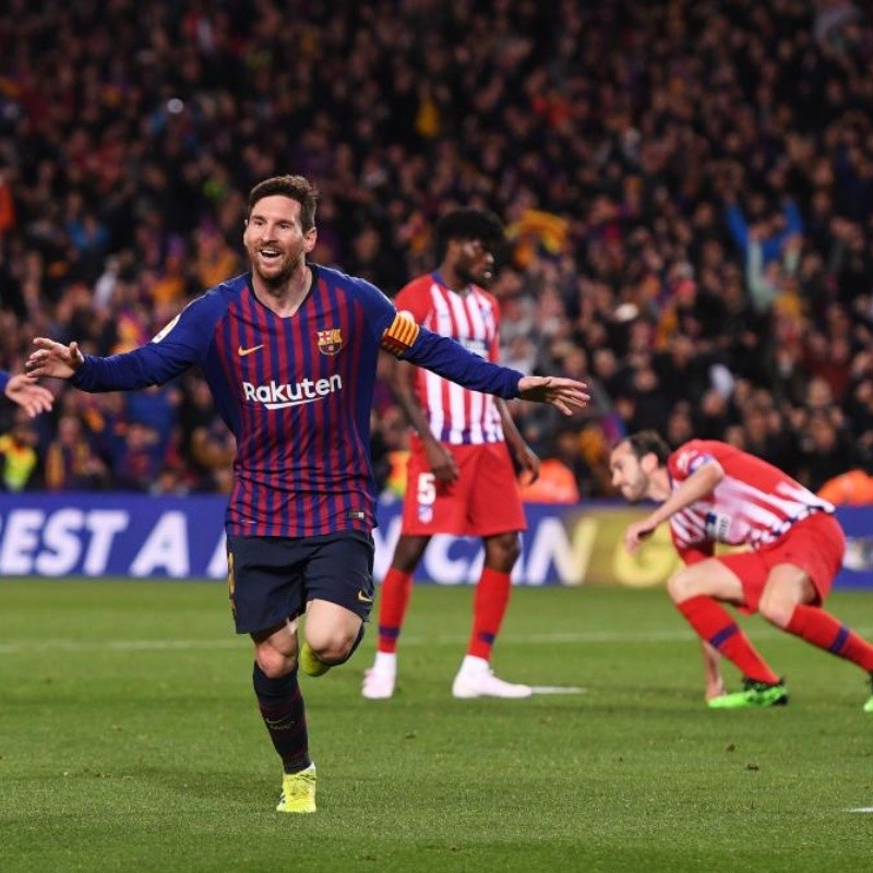 Messi, una pesadilla en Liga para el Cholo y su Atlético de Madrid