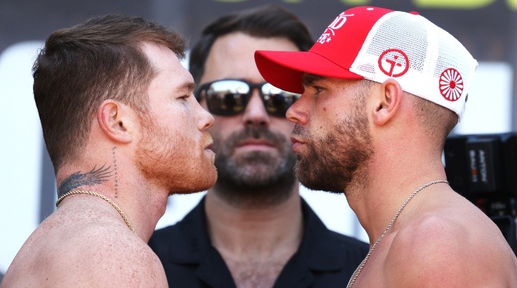 Canelo and Saunders are ready for an exciting bout (Getty).