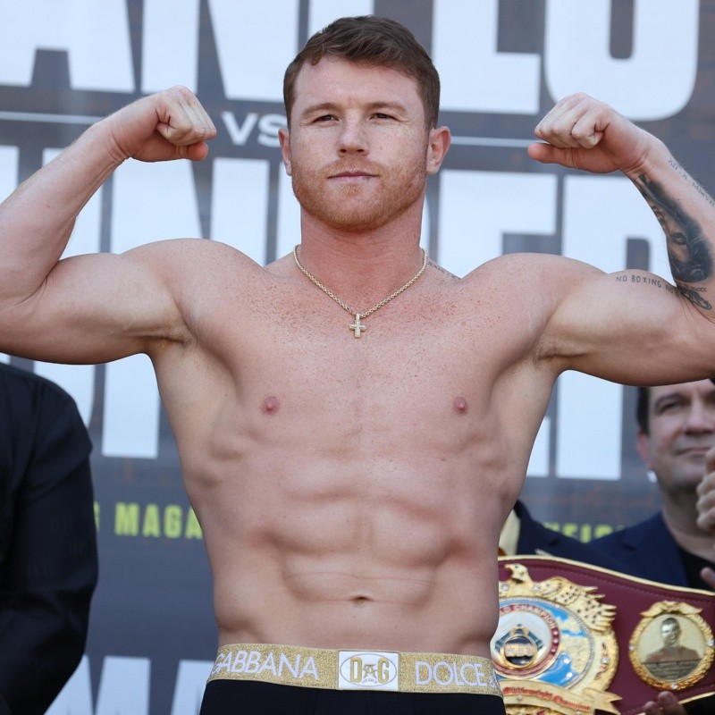 Canelo Álvarez le respondió a Floyd Mayweather a horas de su combate