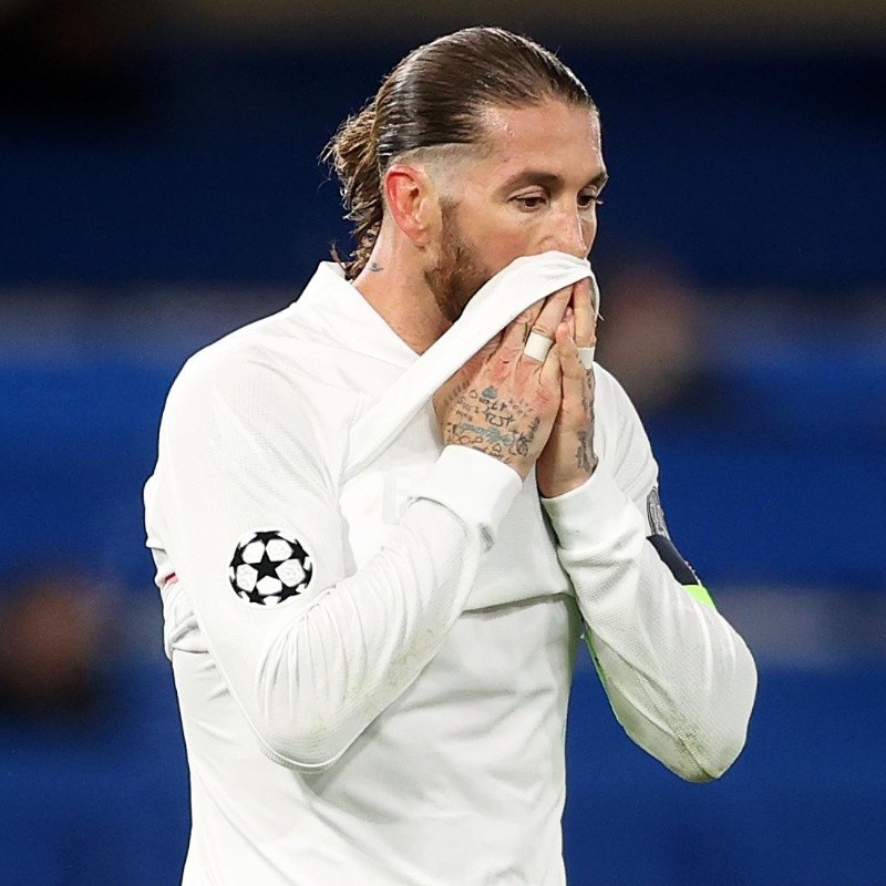 No tiene paz: se volvió a lesionar Sergio Ramos