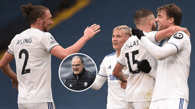 Triunfazo del Leeds de Bielsa: venció 3 a 1 al Tottenham en un partidazo