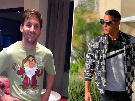 Tuit viral: comparan al 2 de la Reserva de River con Messi por una foto