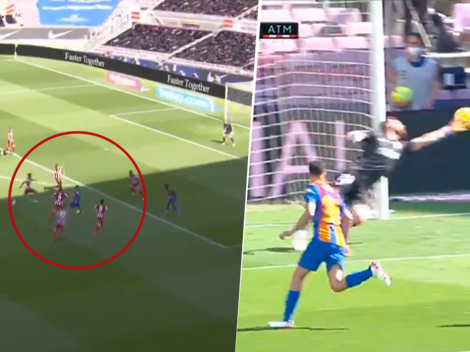 Video: Messi apiló 5 jugadores y Oblak se mandó la atajada del partido