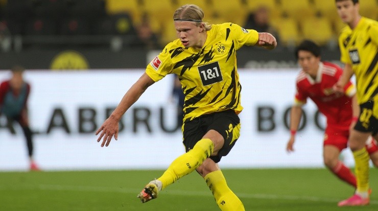 The striker everyone wants right now, Erling Haaland (Getty).