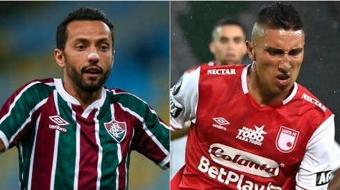 Fluminense e Independiente Santa Fe se enfrentam nesta quarta-feira (Foto: Getty Images)