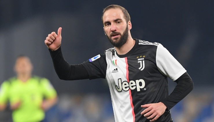 Higuaín en Juventus. Fuente: Getty Images