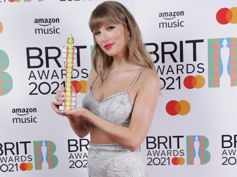 Taylor Swift ganó el Global Icon en los Brits 2021 y rompió un récord