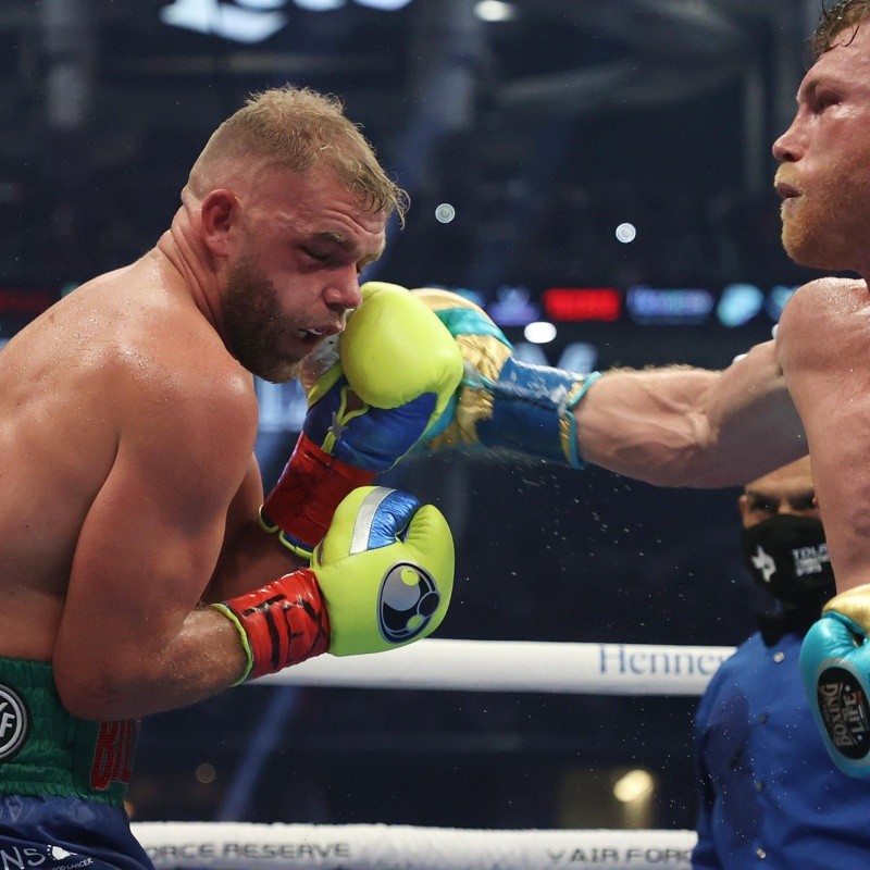 Así es la triple fractura que le hizo Canelo Álvarez a Saunders