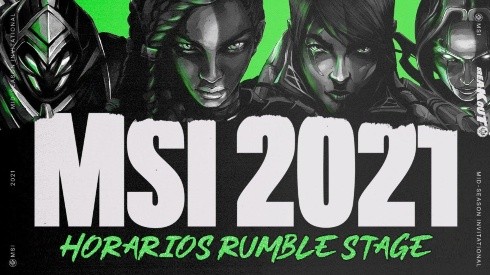 Resultados de la Fase Rumble del MSI 2021 de League of Legends