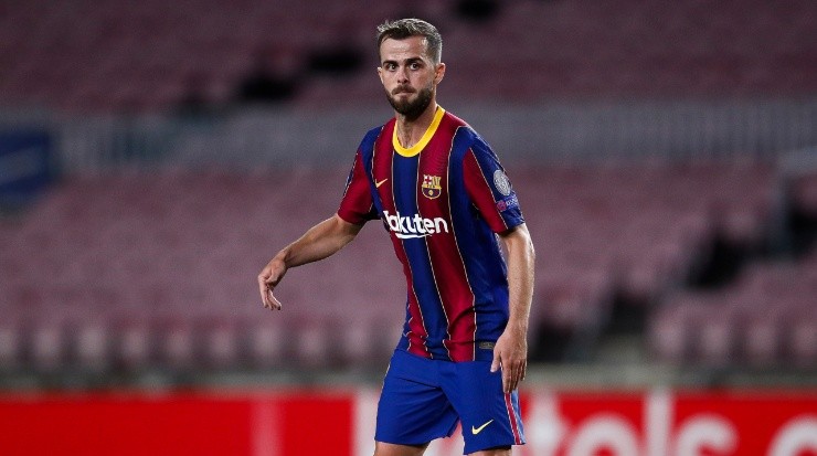 Pjanic only played 17 games for Barca (Getty).