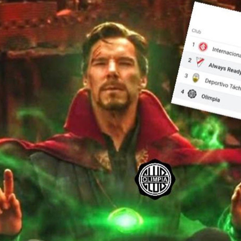 Olimpia vuelve a depender de sí mismo en la Libertadores: estallaron los memes