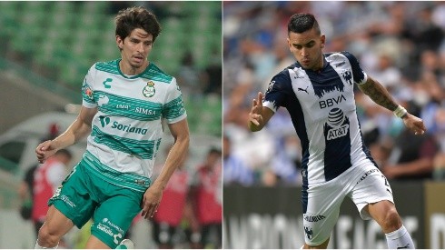 Santos Laguna and Monterrey face off in the first leg of the Guard1anes 2021 quarterfinals (Getty).