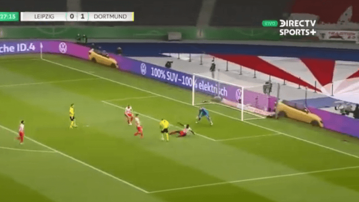 Haaland destruyó a Upamecano en 5 segundos: el golazo con Dortmund