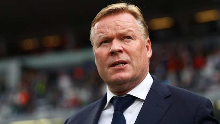 Ronald Koeman, entrenador de Barcelona.