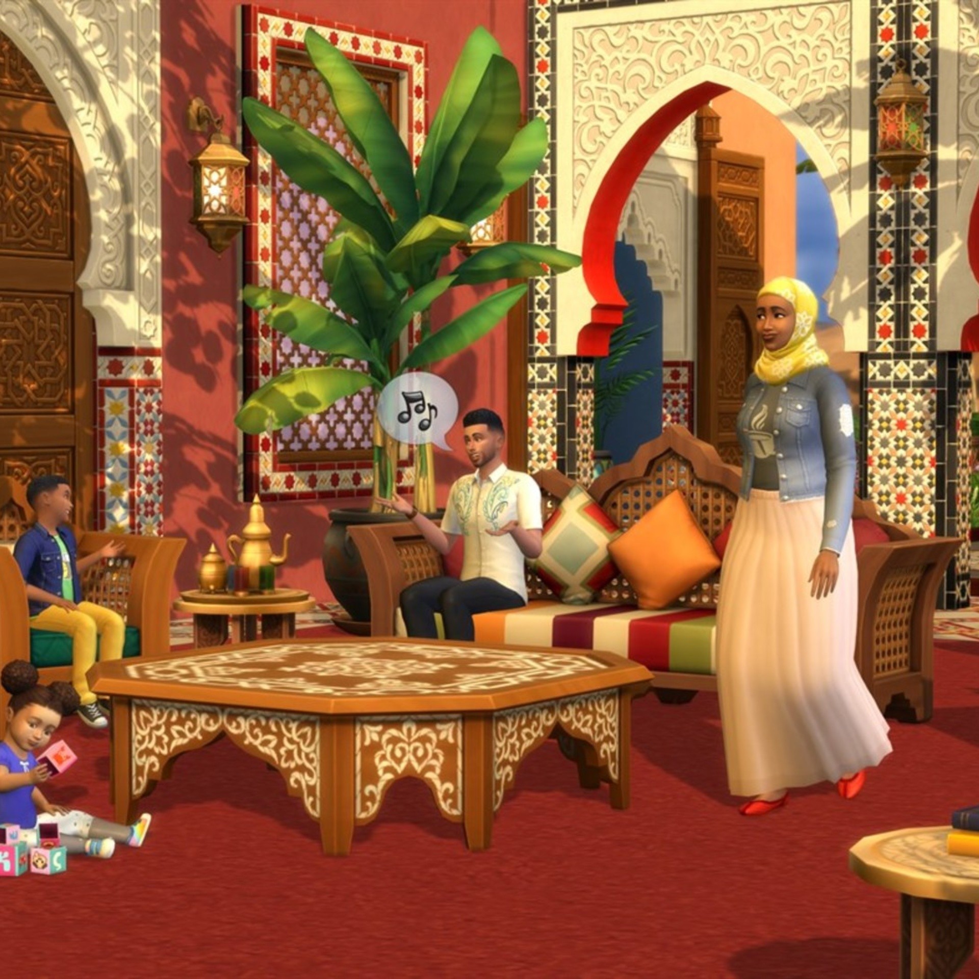 Los Sims 4 Anuncia Un Nuevo Kit Oasis En El Patio Bolavip