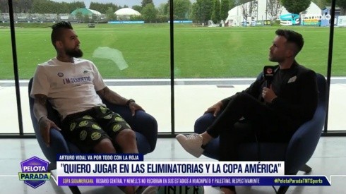 La decisión de Arturo Vidal de cara a las eliminatorias y la Copa América. (Foto: TNT Sports)