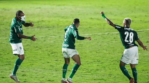 Palmeiras avança para a semifinal do Campeonato Paulista. (Foto:  Diogo Reis/AGIF)