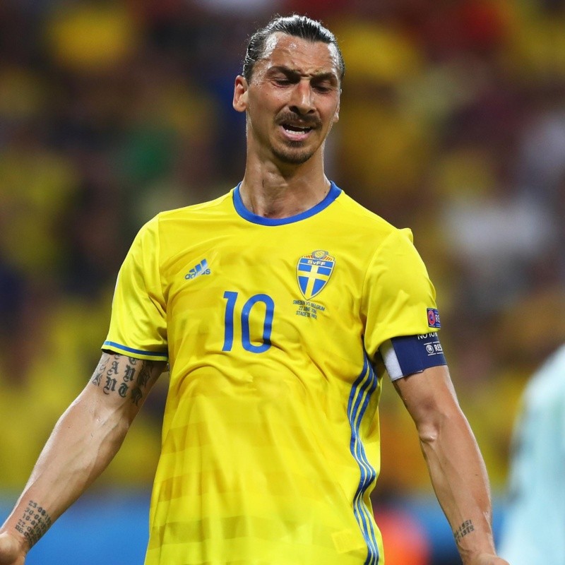 Pésima noticia: Ibrahimovic se bajó de la Eurocopa