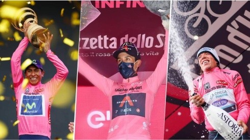 Con Egan Bernal, ya son 5 los colombianos que se han vestido de rosa en el Giro de Italia