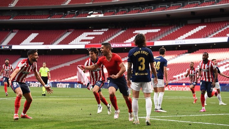 Corazón, sudor y lágrimas: Luis Suárez convirtió al 90 ¿el gol del título del Atlético Madrid?