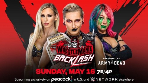 Este domingo 16 de mayo será WWE Wrestlemania Backlash