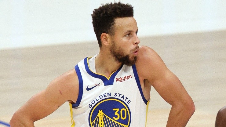 Stephen Curry, base de los Warriors