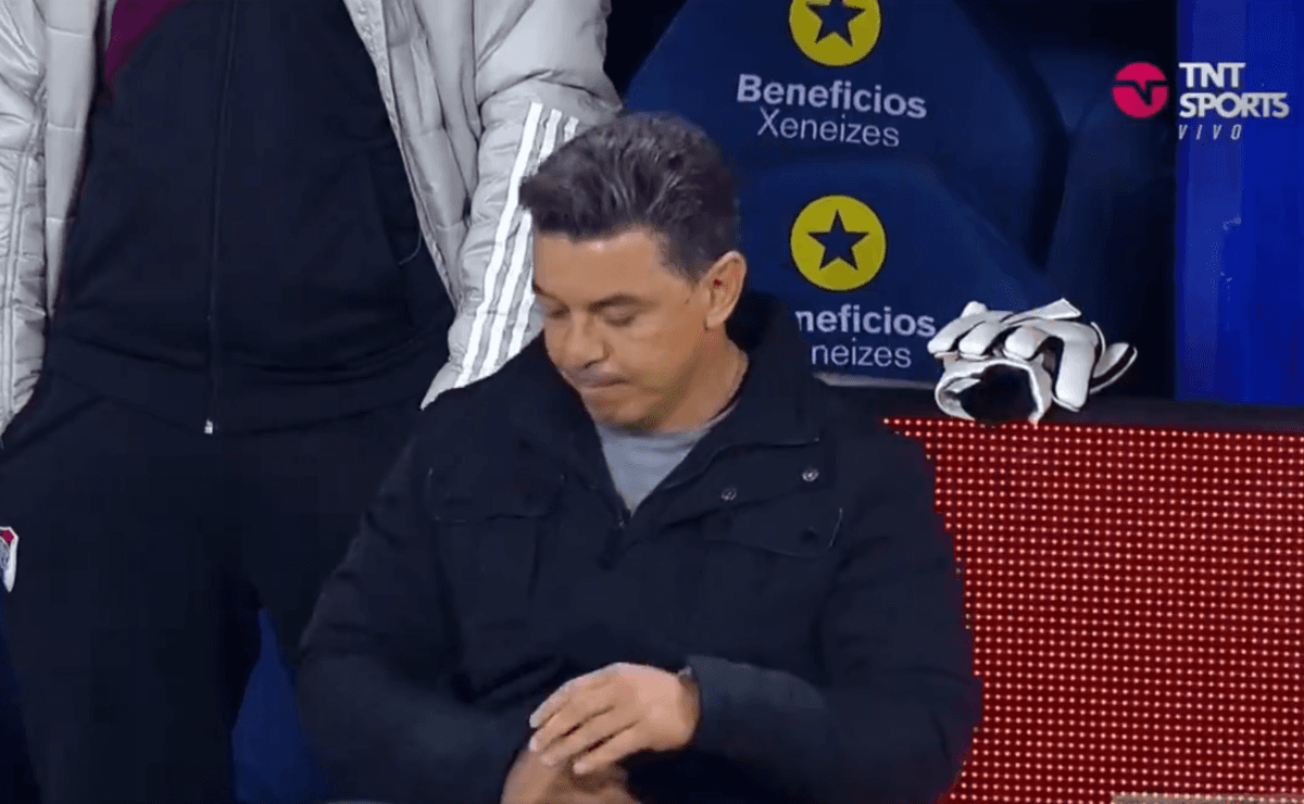 Video de la reacción de Marcelo Gallardo tras el triunfo ...