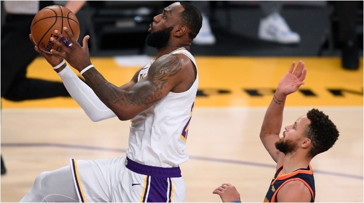 LeBron James y Stephen Curry (Foto: Getty)