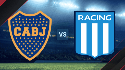 Boca vs Racing por las semifinales de la Copa de la Liga Profesional.
